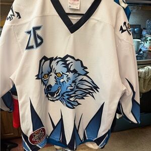 Chicago Wolves NIHL Pro Joy hockey jersey
